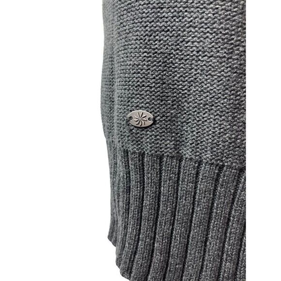 Athleta Tisbury Tunic Sweater Cashmere Blend Gray Cowl Neck Women Medium - Picture 5 of 8
